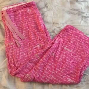 victoria’s secret pink pajama pant size M
